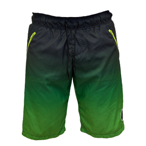 Intrudair Board Shorts (Green/Black Gradient)