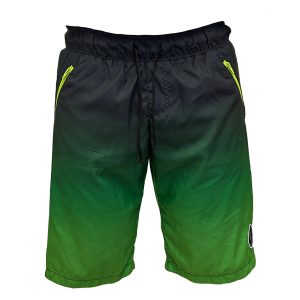 Intrudair Board Shorts (Green/Black Gradient)