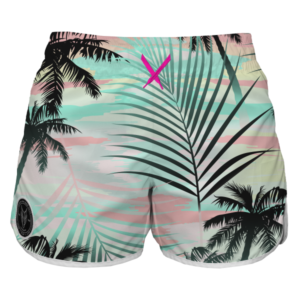 Intrudair Female Board Shorts (Palm Glide)