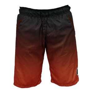 Intrudair Board Shorts (Black/Red Gradient)
