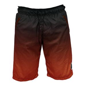 Intrudair Board Shorts (Black/Red Gradient)