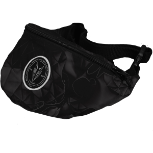 Black Bio Camo Small Bum Bag