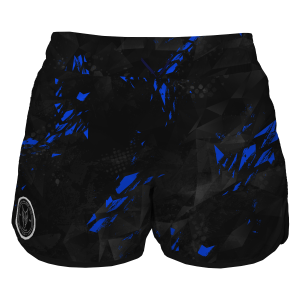 Intrudair Female Board Shorts (Blue Shard)