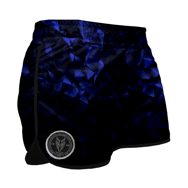 Intrudair Female Board Shorts (Blue Void) - Image 2