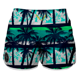 Intrudair Female Board Shorts (Pacific Drift)