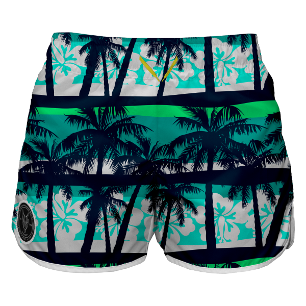 Intrudair Female Board Shorts (Pacific Drift)