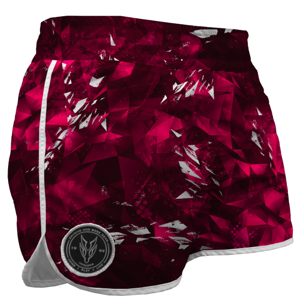 Intrudair Female Board Shorts (Pink Prism) - Image 2