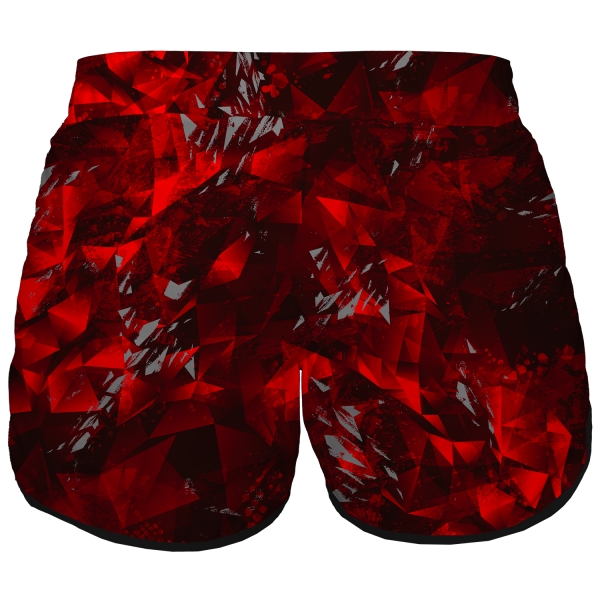 Intrudair Female Board Shorts (Red Prism) - Image 3