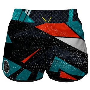 Intrudair Female Board Shorts (Shattered Reef)