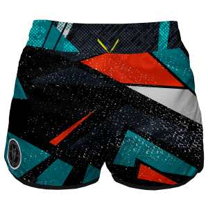 Intrudair Female Board Shorts (Shattered Reef)