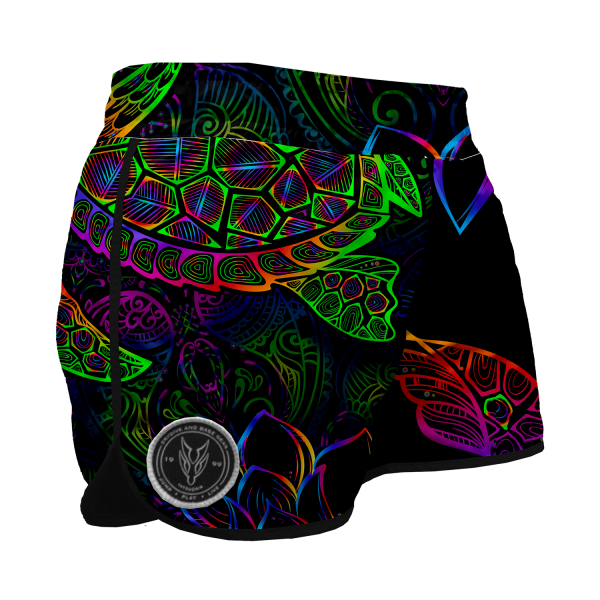 Intrudair Female Board Shorts (Spirit Turtle) - Image 2