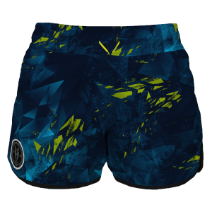 Intrudair Female Board Shorts (Green Shard)