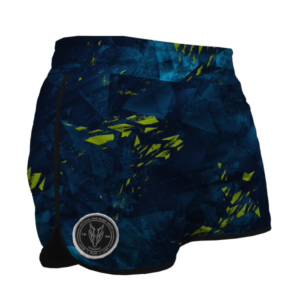 Intrudair Female Board Shorts (Green Shard) - Image 2