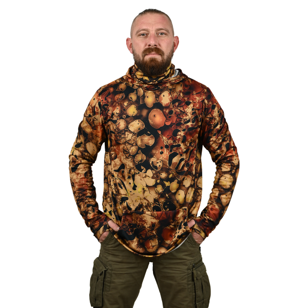 Intrudair® Ninja Fishing Hoodie (Brown Camo) - Image 2