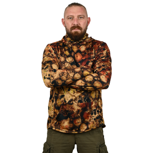 Intrudair® Ninja Fishing Hoodie (Brown Camo)