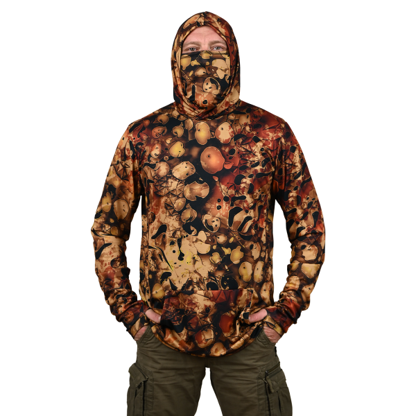 Intrudair® Ninja Fishing Hoodie (Brown Camo) - Image 3