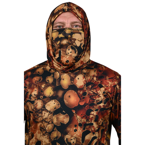 Intrudair® Ninja Fishing Hoodie (Brown Camo) - Image 4