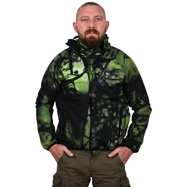 Intrudair® Softshell Jacket (Dark Green Camo)