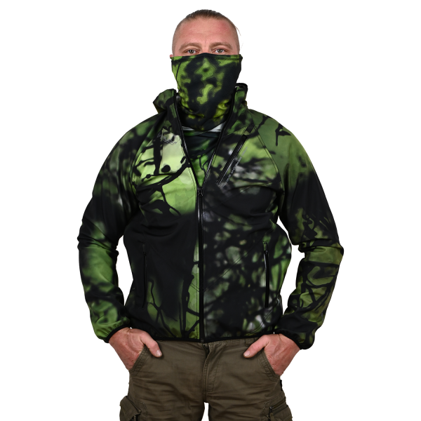 Intrudair® Softshell Jacket (Dark Green Camo) - Image 2