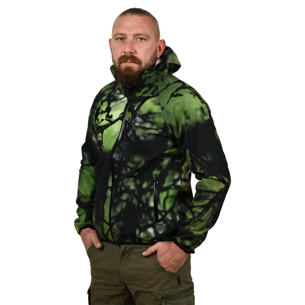Intrudair® Softshell Jacket (Dark Green Camo) - Image 4