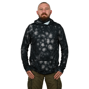 Intrudair® Ninja Fishing Hoodie (Black Camo)
