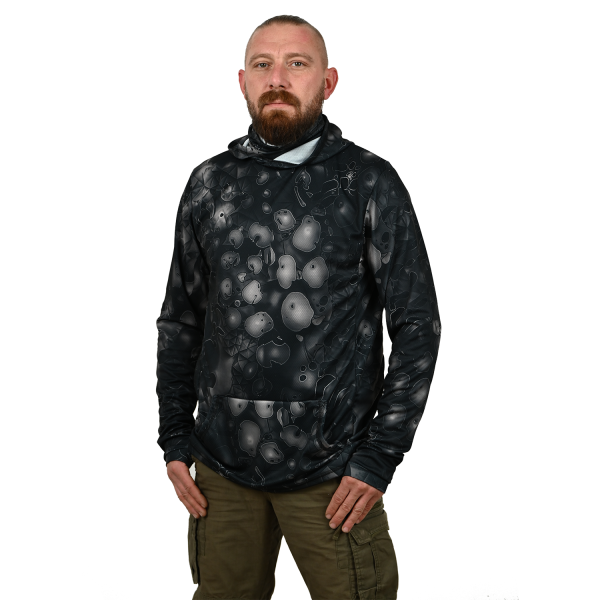 Intrudair® Ninja Fishing Hoodie (Black Camo) - Image 3