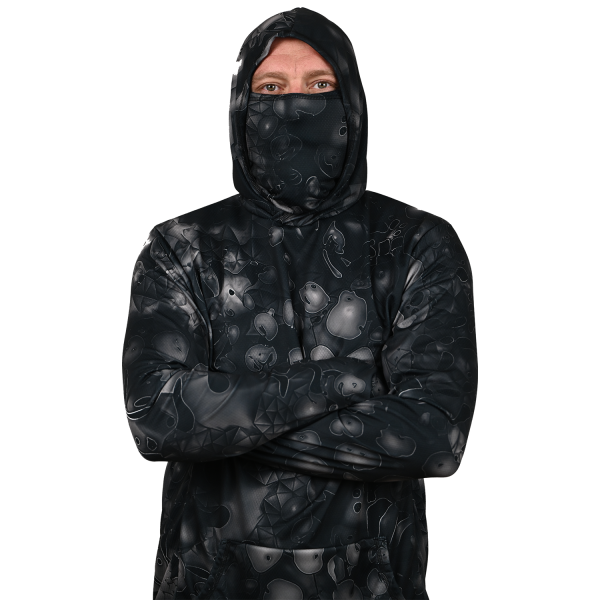 Intrudair® Ninja Fishing Hoodie (Black Camo) - Image 5