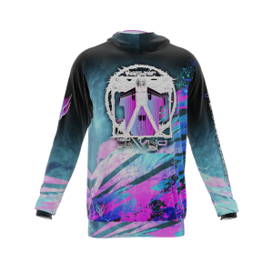 Intrudair® [Pre-Order] DaVinci (Blue/Pink) Printed Hoodie