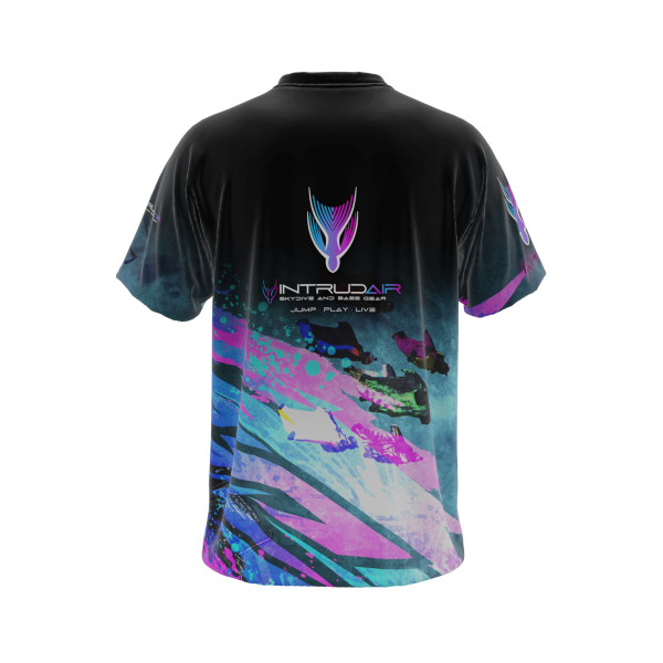 Intrudair® Jersey DaVinci (Blue/pink) (Short) [Pre-Order] - Image 3