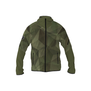 Camo Printed Softshell Jacket [Hood]