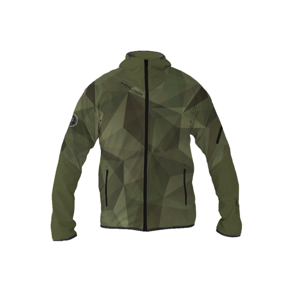Camo Printed Softshell Jacket [Hood]