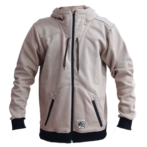 Intrudair® Zip-up Hoodie (Beige)