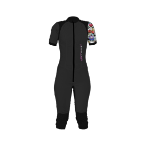 Freefly CF Short Female [S] Black/Cartoon Chaos Printed Arm