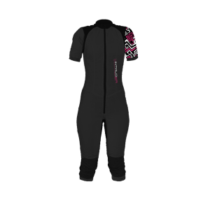 Freefly CF Short Female [S] Black/Pink Maze Printed Arm