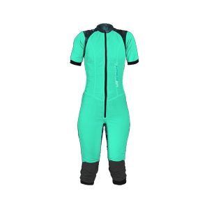 Freefly CF Short Female [M] Aqua/Cyan Fracture Print