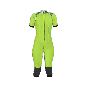 Freefly CF Short Female [M] Apple Green/Green Grid Print