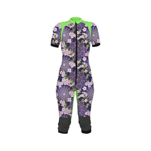 Freefly CF Short Female [M] Green/Floral Mandala Print