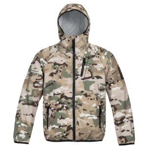 Unique Softshell Jacket Male [M] Beige Camo Printed