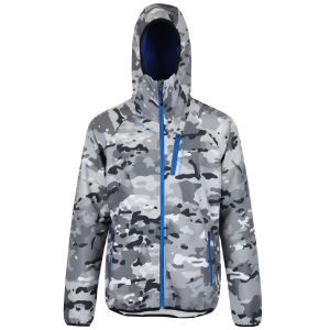 Unique Softshell Jacket Male [M] Grey Camo Printed